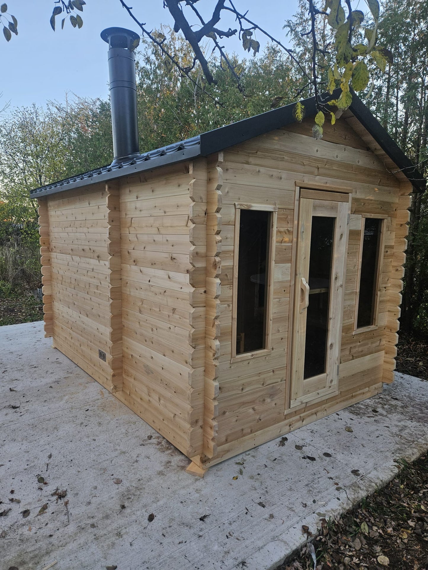 Canadian Timber Georgian Cabin Sauna
