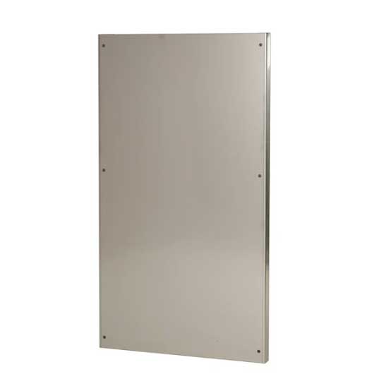 23"x42" Stainless Back Wall Plate - NO Hole